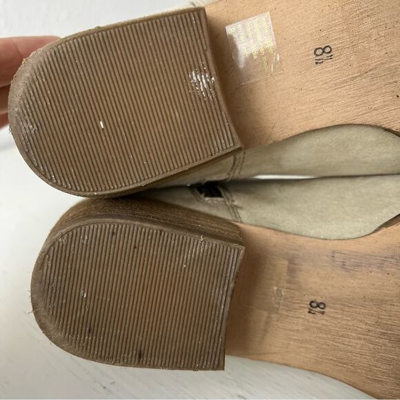 Seychelles metallic sheen Snare suede ankle bootie size 8.5 - Picture 8 of 10